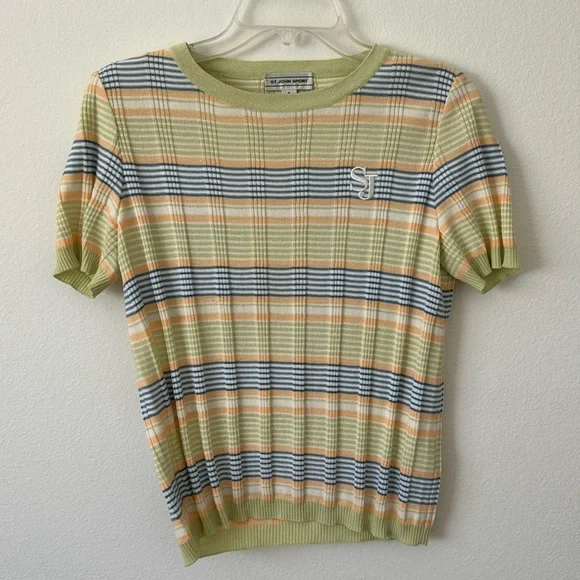 St John Sport Women’s Knit Top Size P - Picture 2 of 5